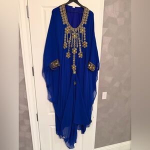 Royal blue Kaftan